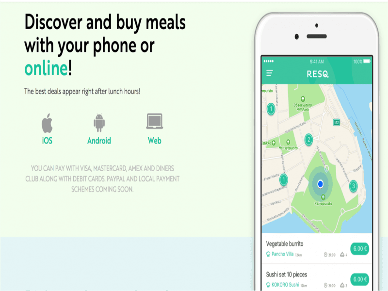 Helsinki uses smart apps to combat food waste
