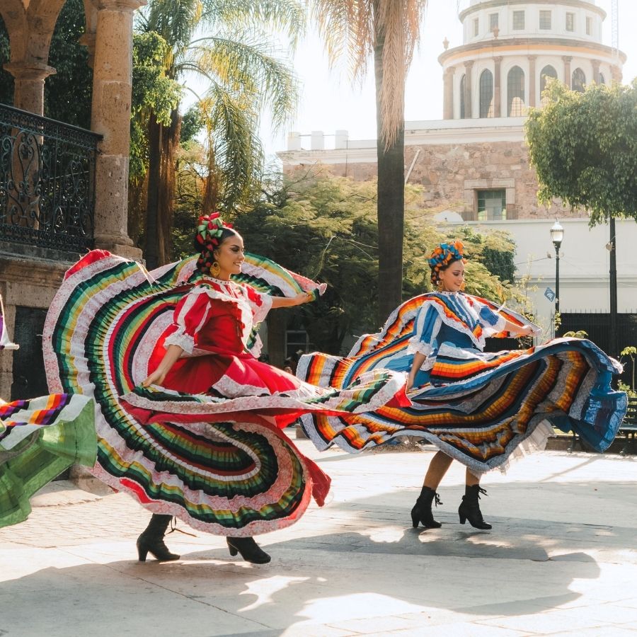 Traditional dancers in Guadalajara