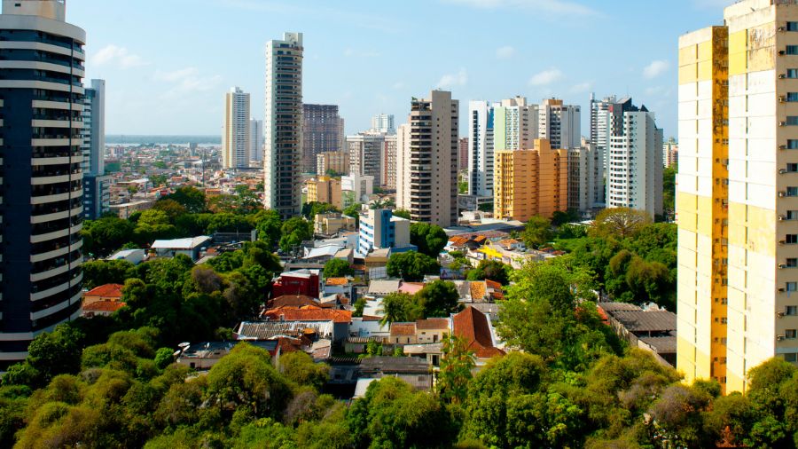 tall buildings belem brazil